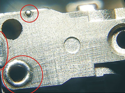 <a href='http://www.sbkb.com.cn/product/3.htm' class='text_a'>模具激光焊機</a>修復(fù)模具效果